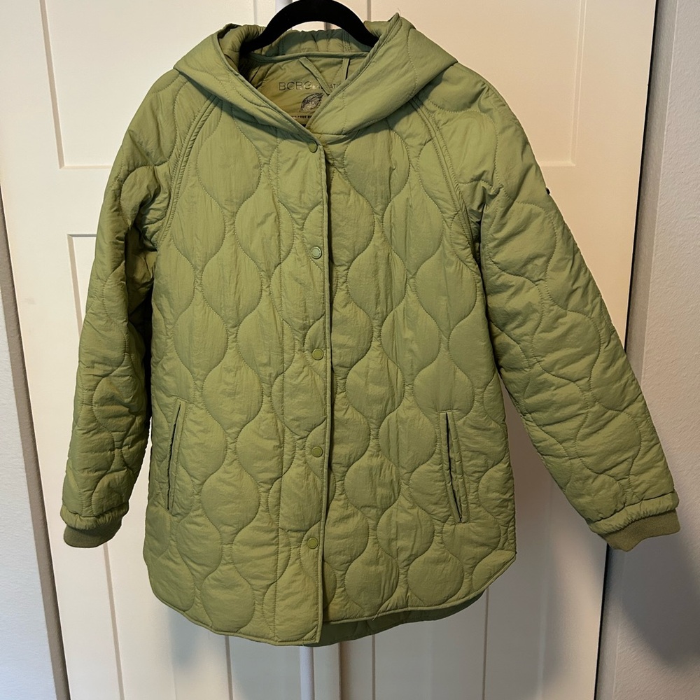 BCBG Women’s Green Quilted Jacket